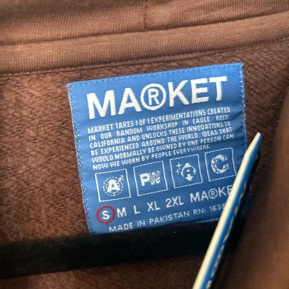 Market Studios Love carefully hoodie S - Picture 4 of 4